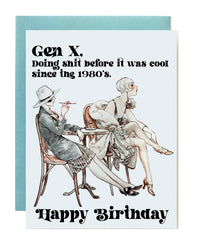 Thumbnail for Gen X Birthday Card
