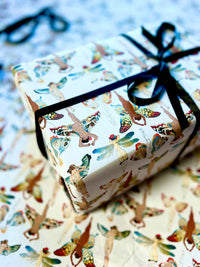 Thumbnail for Butterfly Lady Gift Wrap Sheets
