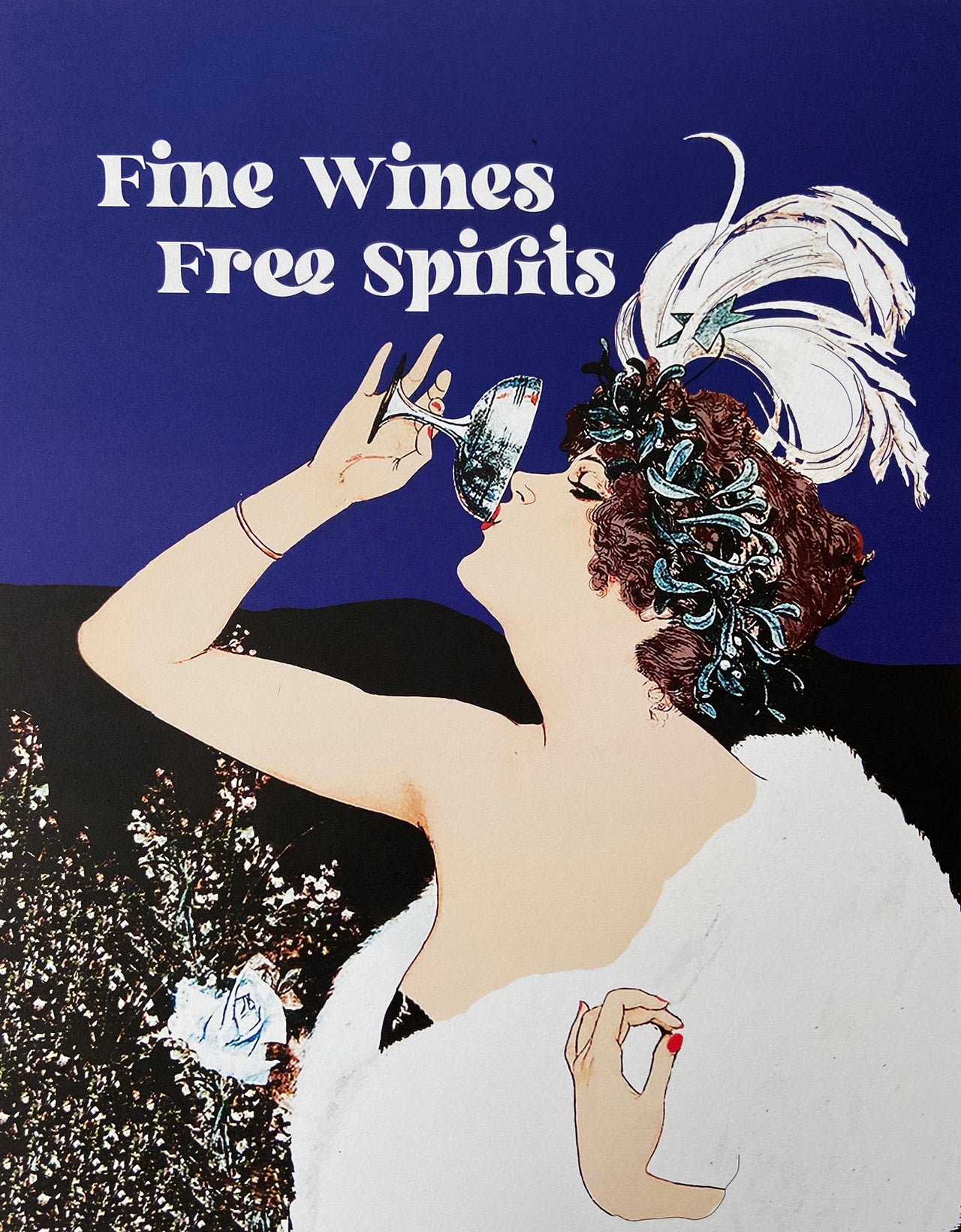 Fine wines Print