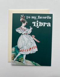 Thumbnail for Libra Greeting Card