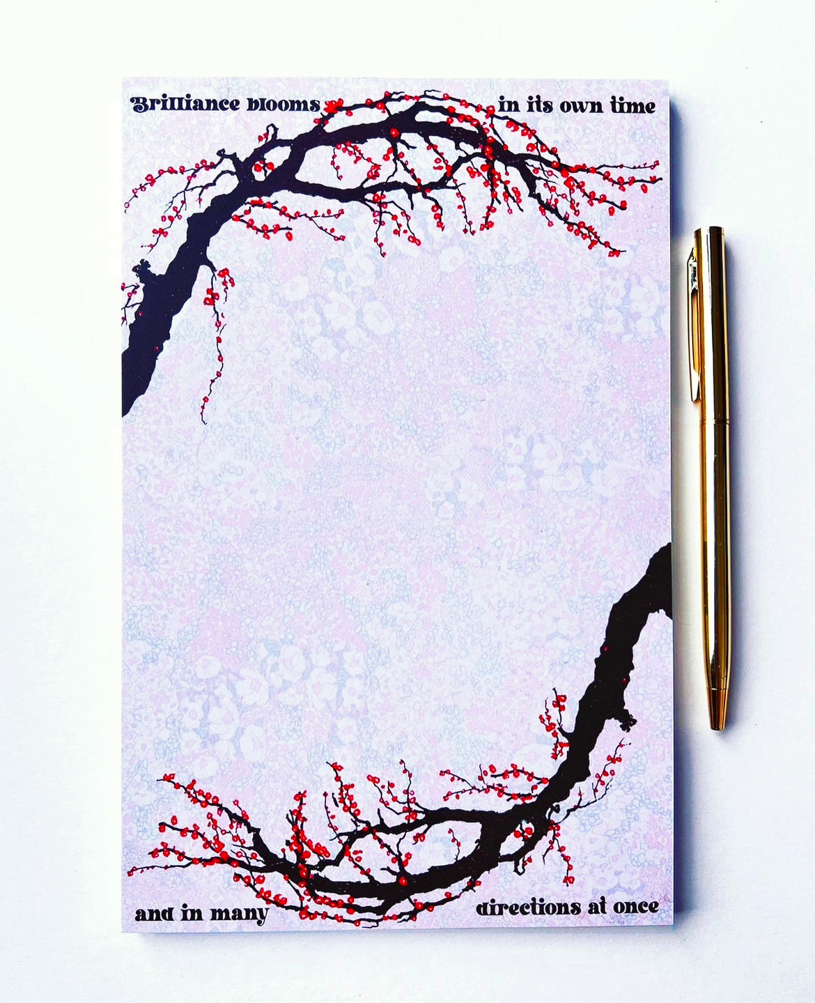 Blooming Brillance Notepad