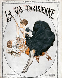 Thumbnail for Special collection La Vie Parisienne Print with Swing