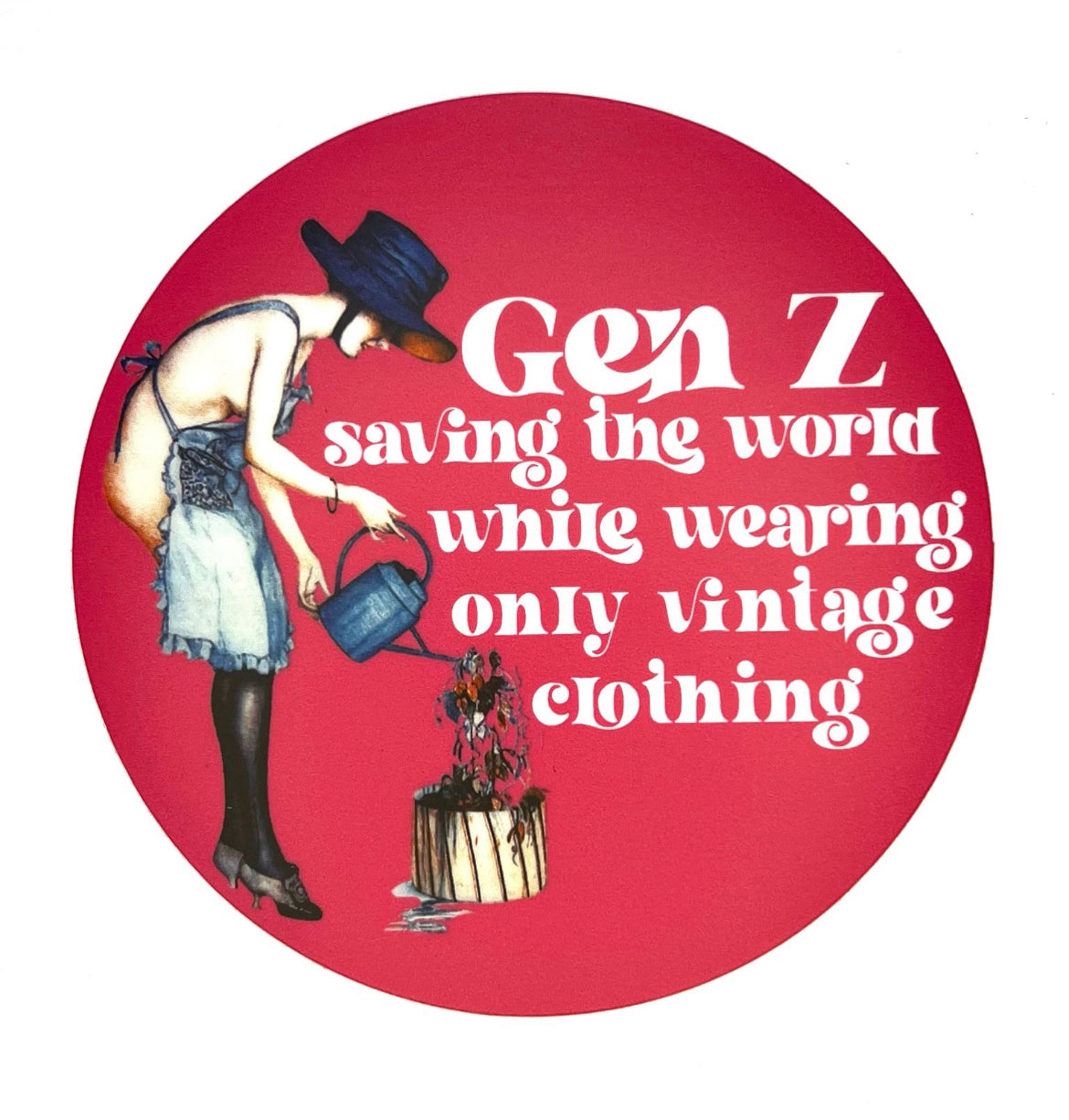 Gen Z Vinyl Sticker