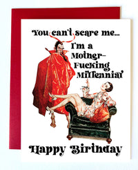 Thumbnail for Millennial Birthday Card